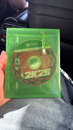2k25 Xbox series x