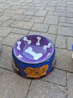 Ceramic Pet Bowls, Dog Bowls