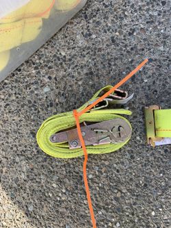 Truck load straps e trucks heavy duty used once or or twice $10 Each I have 30+