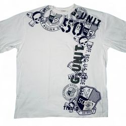 G-Unit 50 Cent Skull crossbones Rap T-shirt 🌟   #raptshirt #y2k #50cent #gunit #G-unit essentials hoodie true religion jeans juicy couture patagonia 