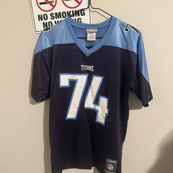 matthews NFL Titans jersey size L vintage 
