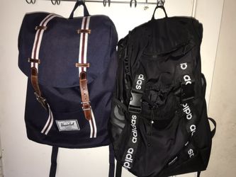 The Herschel Backpack And Adidas Backpack