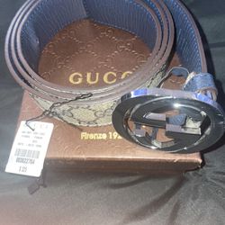  Gucci GG Supreme Belt