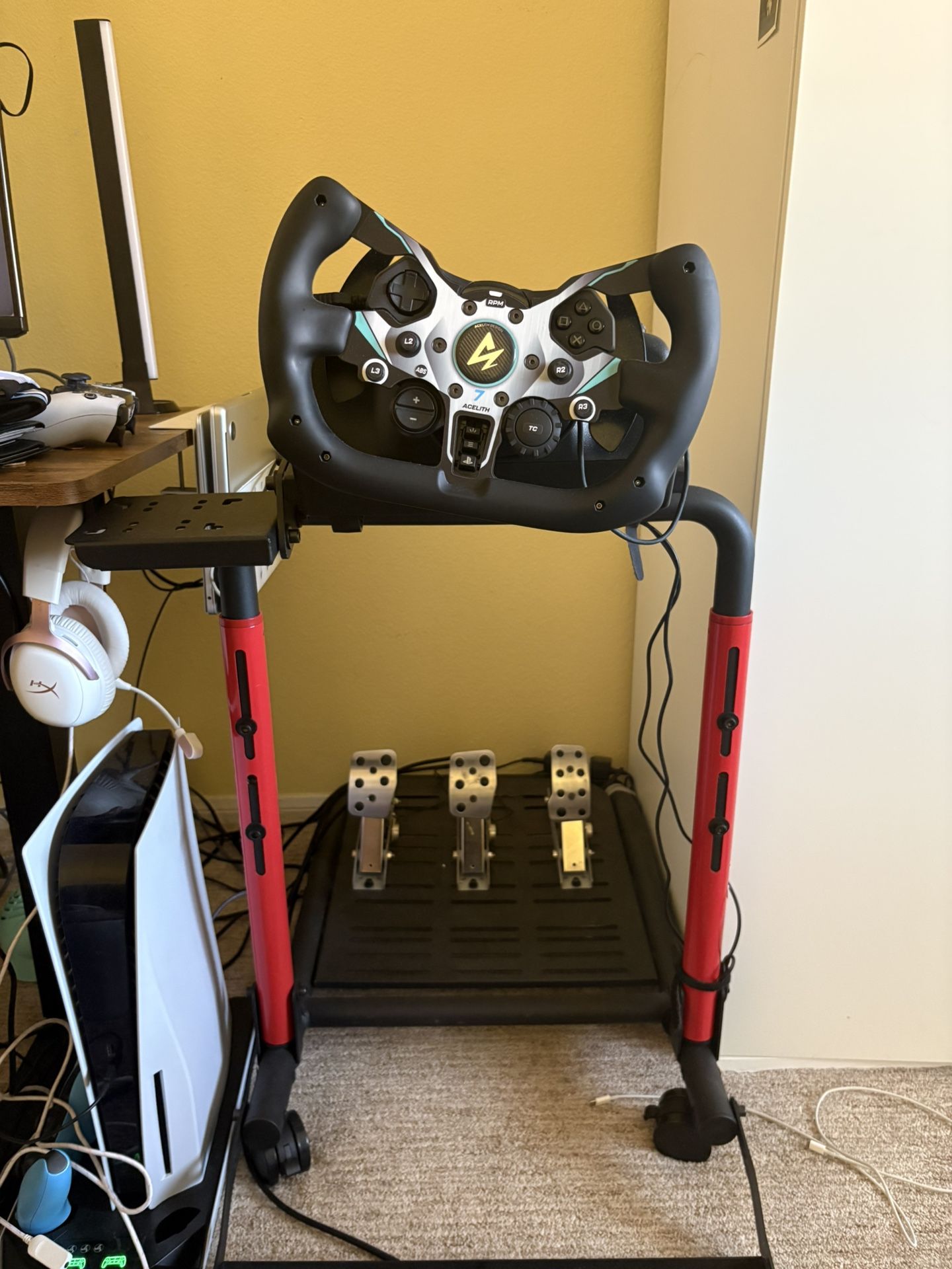 Logitech G923 Wheel with mod Wheel