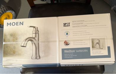 Moen Wellton bathroom faucet