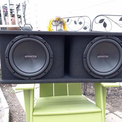 Kenwood Subwoofer In Skar Ported Box