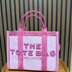 Marc Jacobs The Medium Mesh Tote Bag - Candy Pink