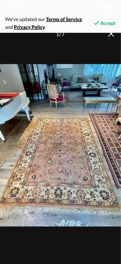 Persian handmade wool rug