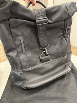 Alpha Tauri Red Bull Backpack Gray Top Load Travel Work Bag Limited Edition