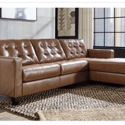 Ashley Leather Couch