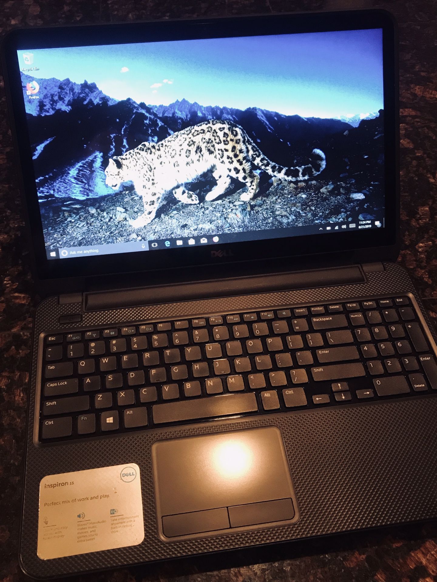 Touchscreen Dell Laptop