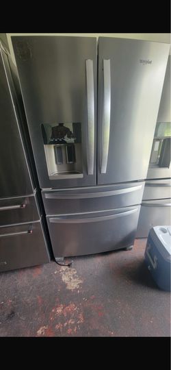 Whirlpool French Door Refrigerator 4 doors / nevera heladera frío