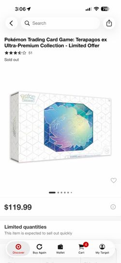 Pokémon Terapagosex ultra premium collection