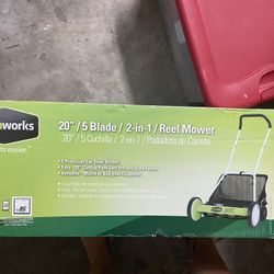 Green works Lawn Mower
