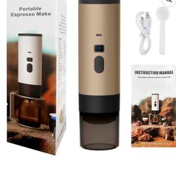 Portable espresso maker