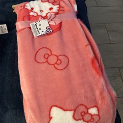 Hello Kitty Bow Blanket 