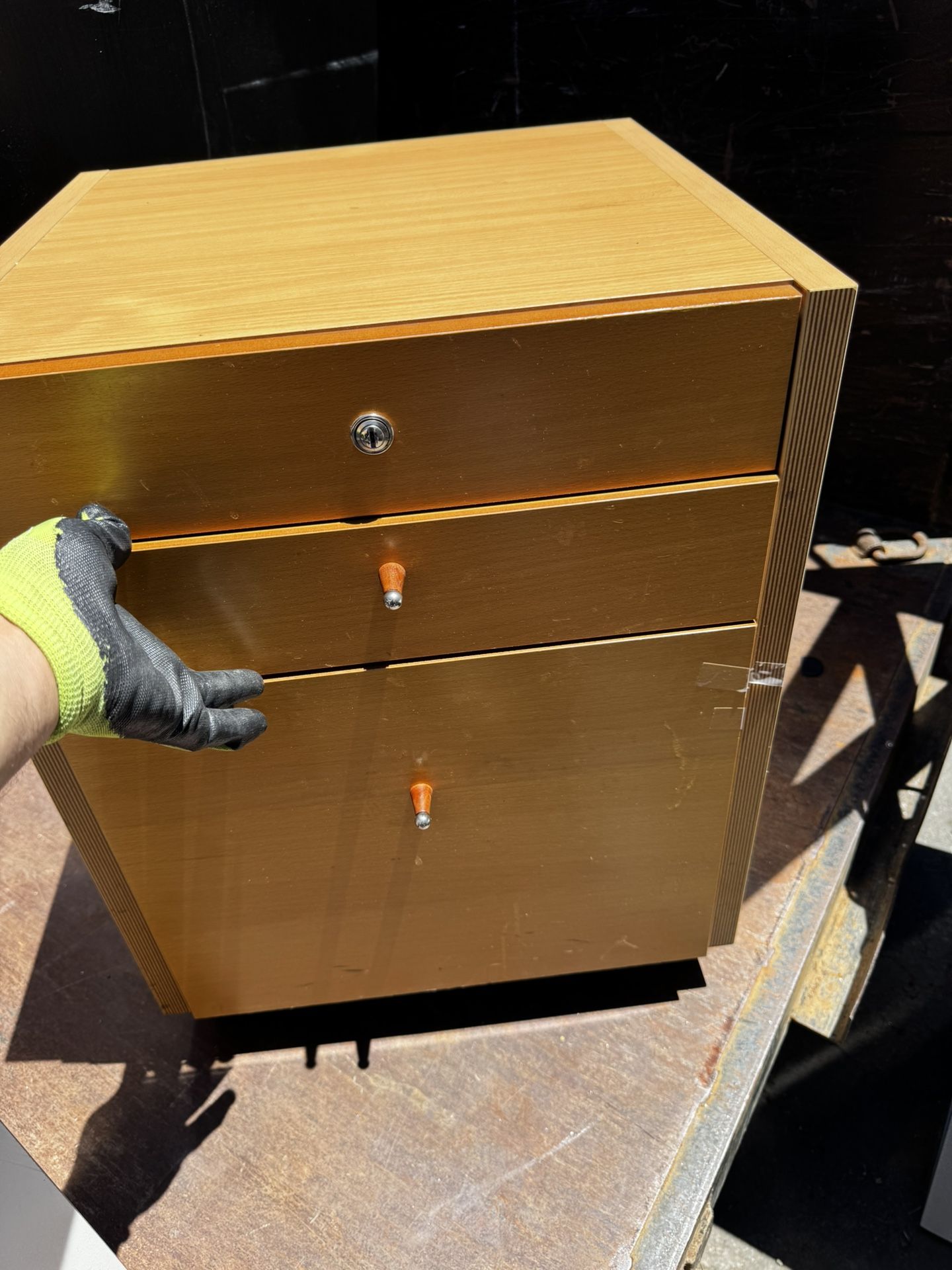 Wooden Professional Filing Cabinet For Office