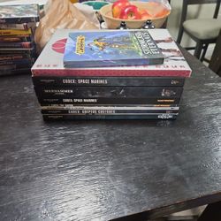Lot Of Warhammer 40,000 Rulebooks And Codexes