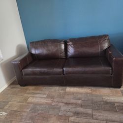 Ashley Furniture Couch Real Leather 