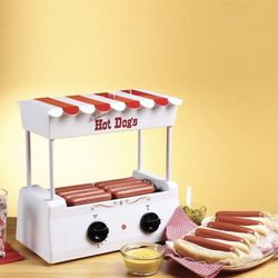 Nowtalvia Vintage Collection Hot Dog Roller with Bun Warmer