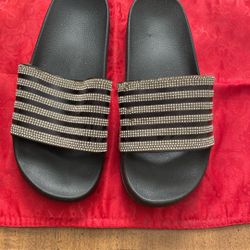 Women’s Rhinesone Slides