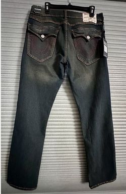 True Religion Jeans Ricky Big T Flap Relaxed Straight 34/34 $25