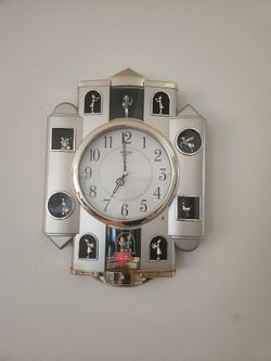 Rhythm Quartz Motion Hourly Sound Wall Clock

