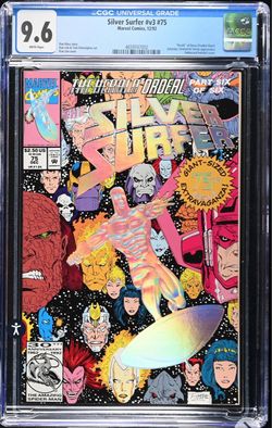 Silver Surfer #75 CGC 9.6 Marvel Comics 1992