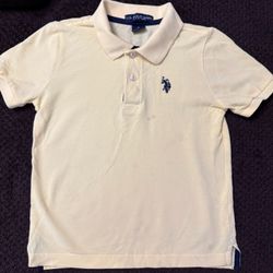 Boys Yellow Polo Size S