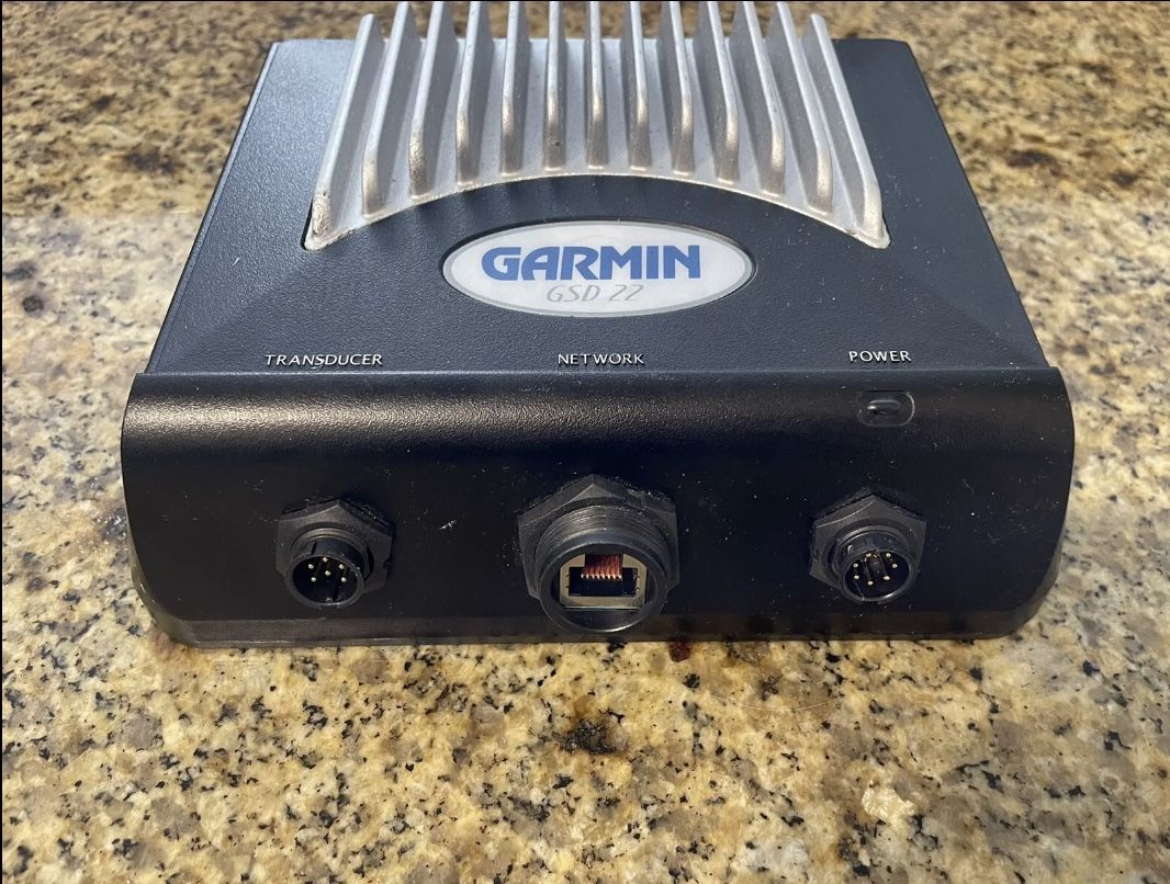 Garmin Fishfinder GPS Chartplotter 4208 Garmin GSD 22 Network Transducer for Sale in Pompano