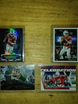 Drake Maye NFL sports cards