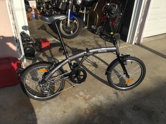 Citizen Folding bicycle - gray