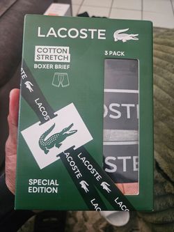 Lacoste boxers size M