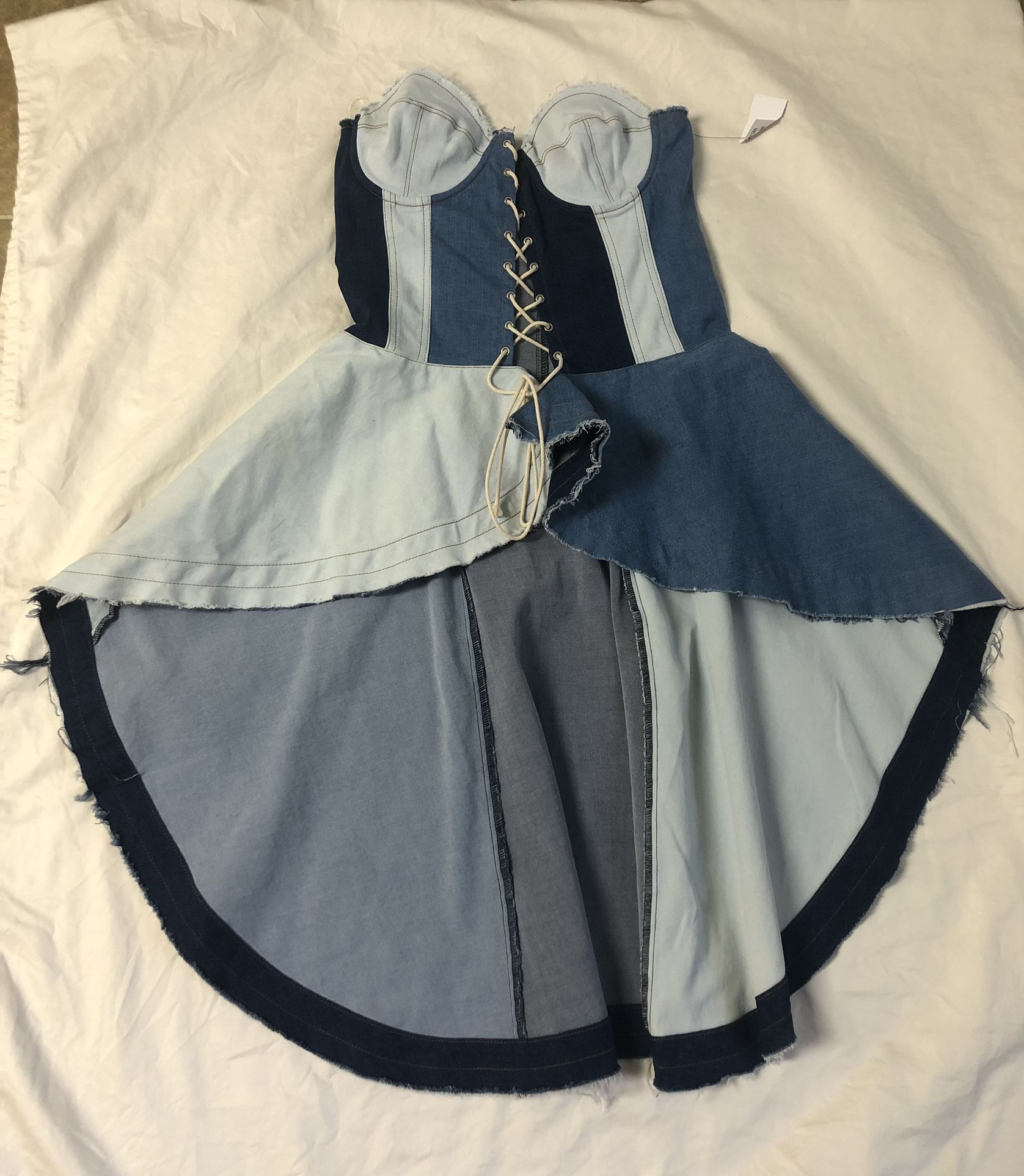 CUTE SEXY DENIM CORSET TOP