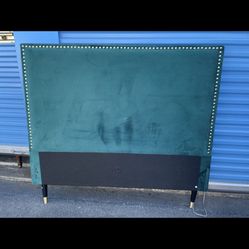 High Quality Emerald Green Velvet Bedframe