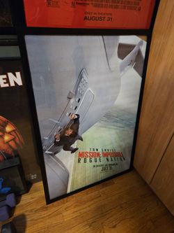 Original MISSION IMPOSSIBLE ROGUE NATION DS 27 X 40 Poster