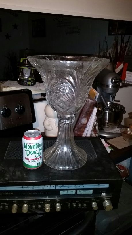 Crystal vase