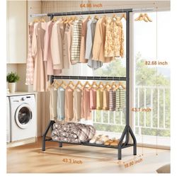 Huge Clothing Rack/closet Organizer - Built But Never Used