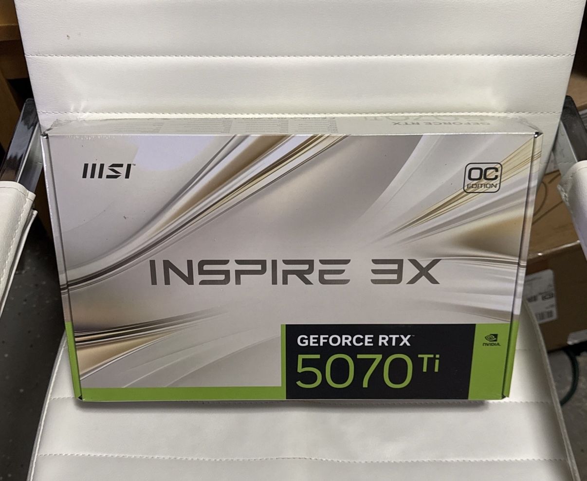 MSI Inspire 3x OC RTX 5070 Ti