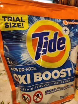 Tide pods 9XL...$5 each bag (6 bags availables)