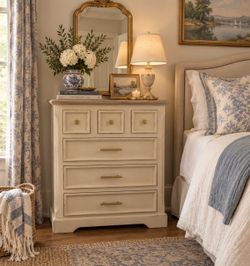 ALL BEAUTIFUL SOLID WOOD 6 DRAWER DRESSER
