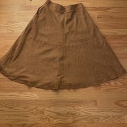 Brown Skirt For Womens