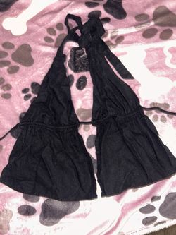 Backless Halter Top