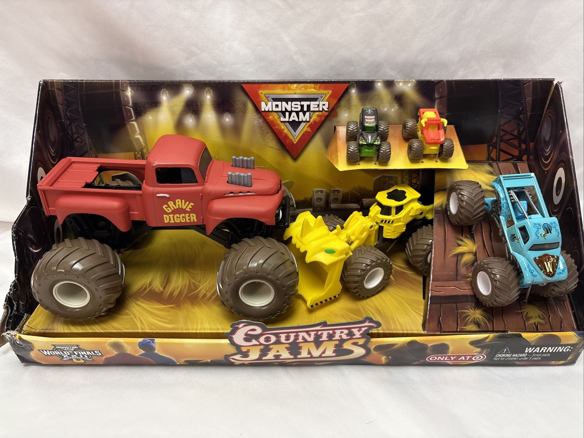 Monster Jam Country Jams 5-PACK Toy New In Box World finals Nashville Gift