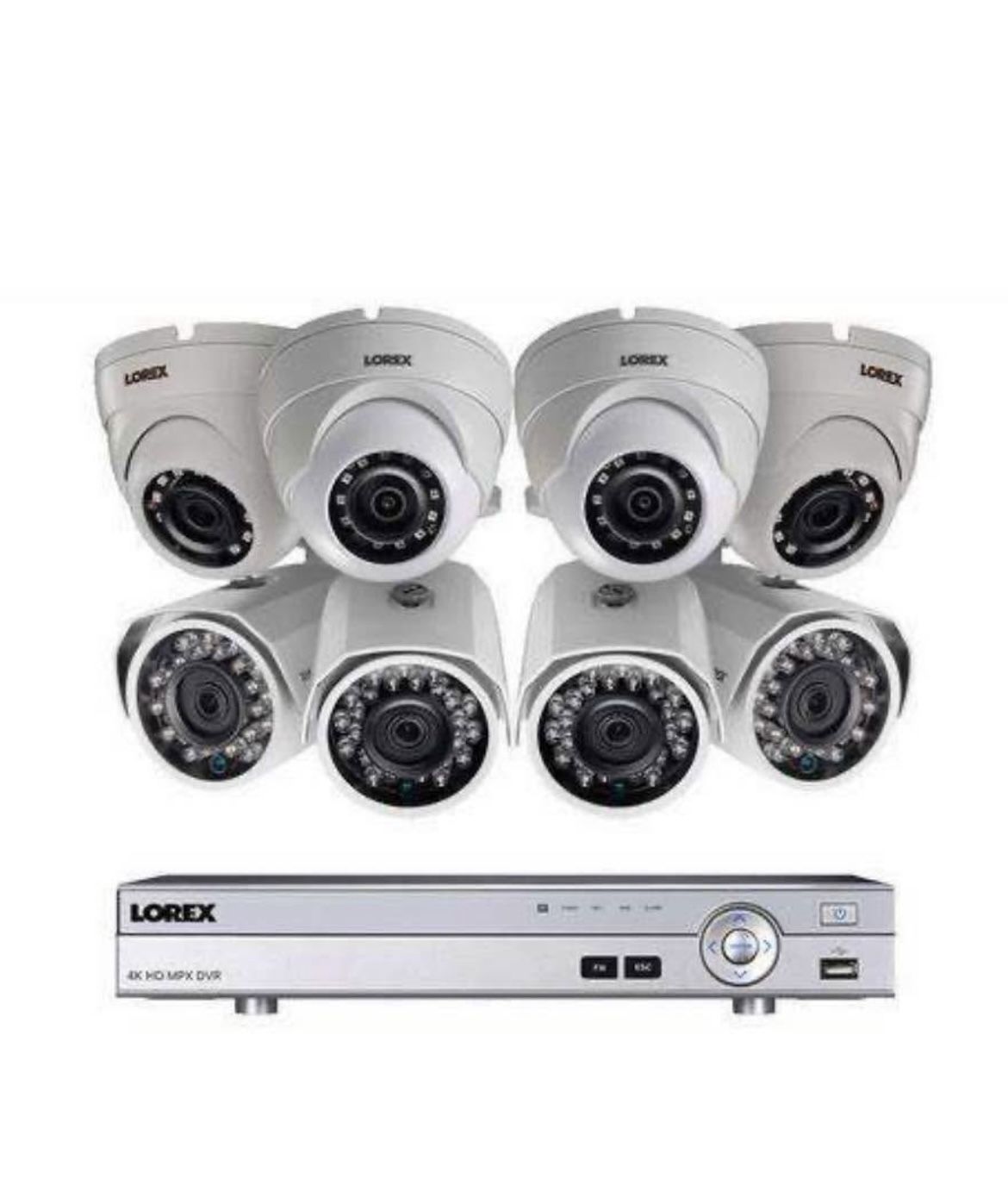Lorex Security 8 Camera System Brand New