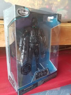 DISNEY STAR WARS ROGUE ONE ELITE SERIES DIE-CAST 6"- IMPERIAL DEATH TROOPER
