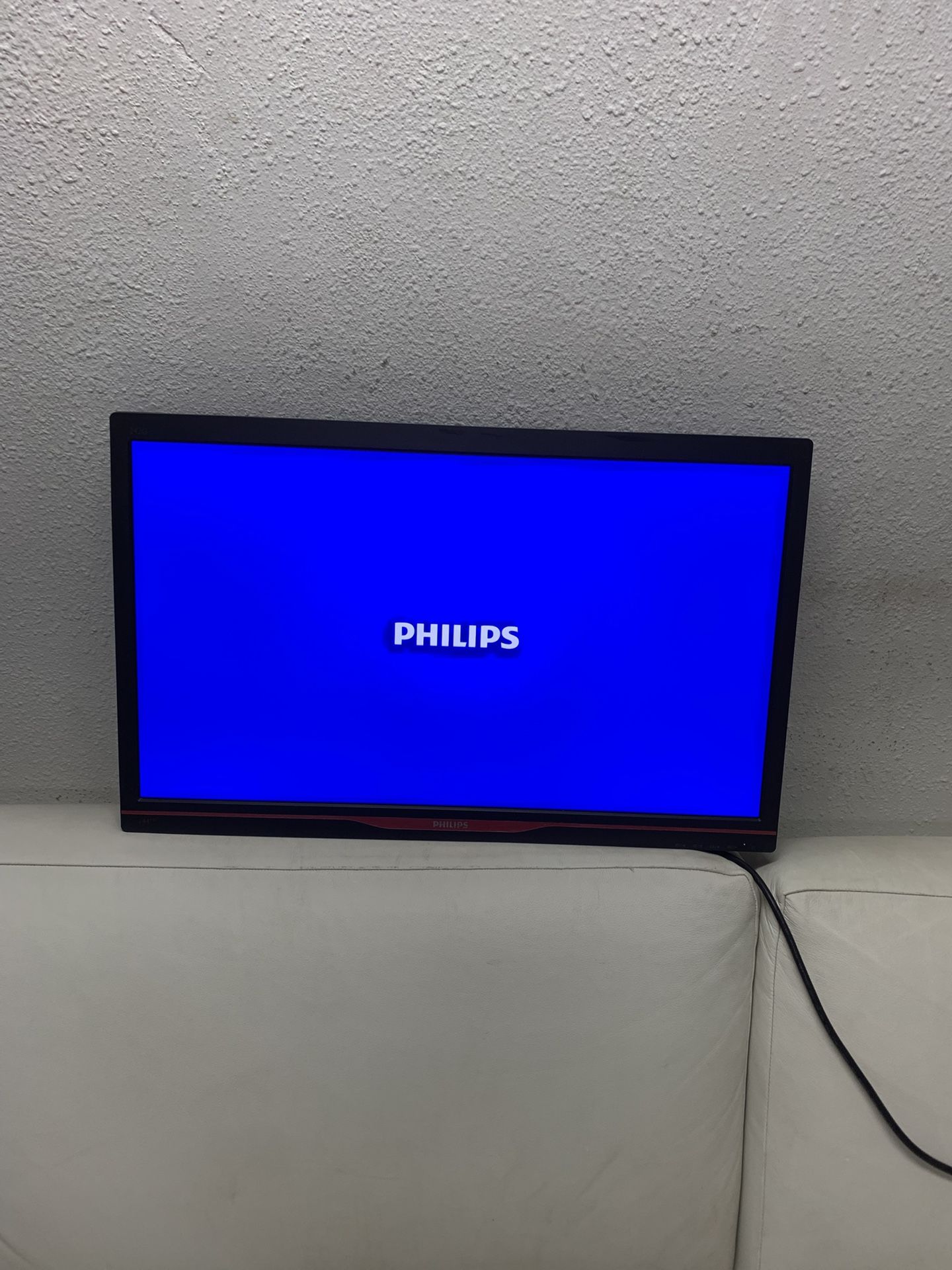 Philips - 24" LED HD Gaming Monitor 242G5D - Black/Red - TN Panel 144hz 1ms /No Stand