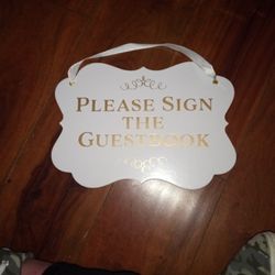 Guest Book Signs