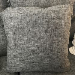 4 Large Square Couch Pillows 
