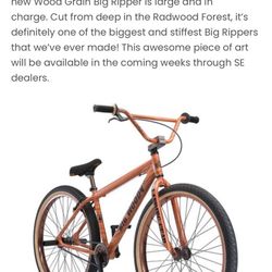 SE Bikes Big Woody Brand New in Box
